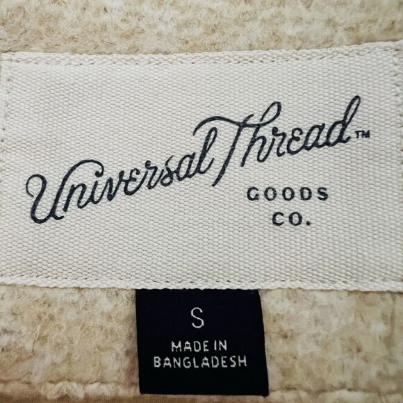 Women's Tan and Cream Varsity Jacket - Picture 9 of 10